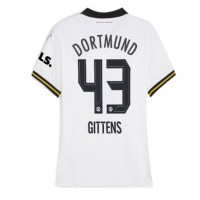 Camiseta Borussia Dortmund Jamie Bynoe-Gittens #43 Tercera Equipación Replica 2024-25 para mujer mangas cortas